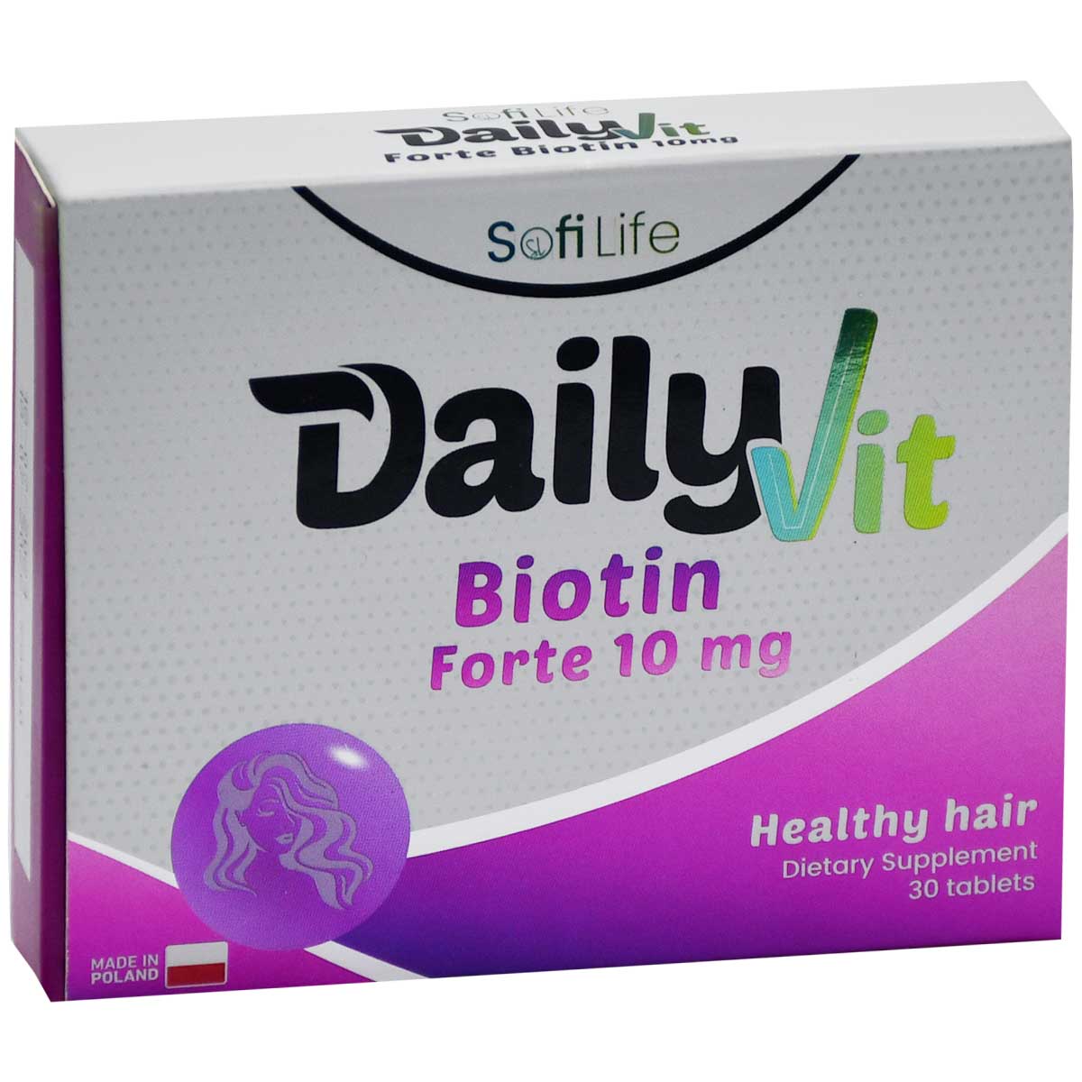 Sofi Life Vit Biotin Forte 10mg 30 Tablets image number 0