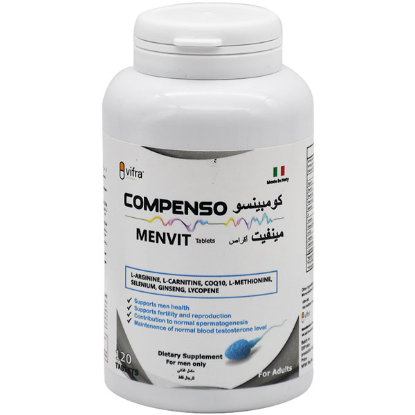 Compenso Menvit for Men 120 Tablets image number 0