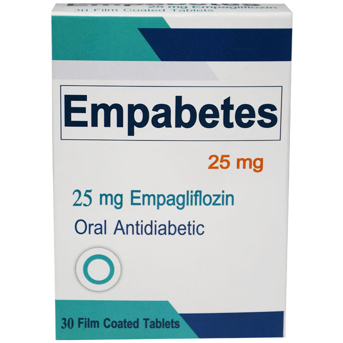 Empabetes 25mg 30 Film Coated Tablet image number 0