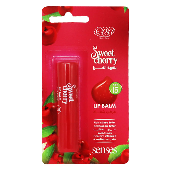 Eva Senses Sweet Cherry Spf(15) Lip Balm 4gm image number 0