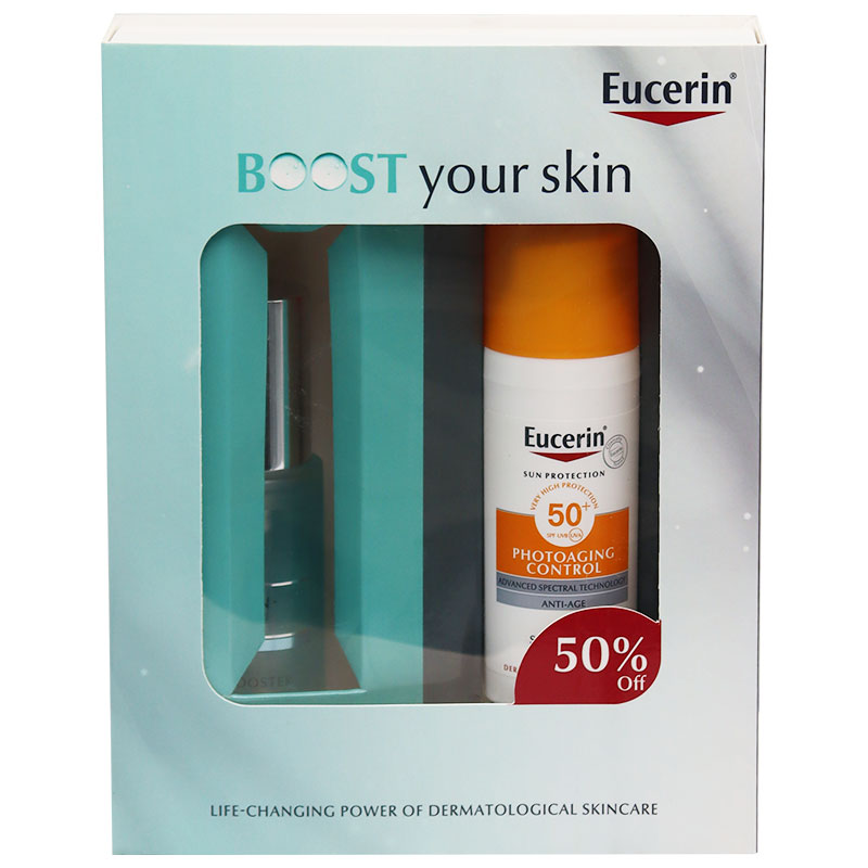 Eucerin (Hyaluronic Filler Gel 30ml + Sun Fluid 50ml) 50% Off (Offer Pack) image number 0
