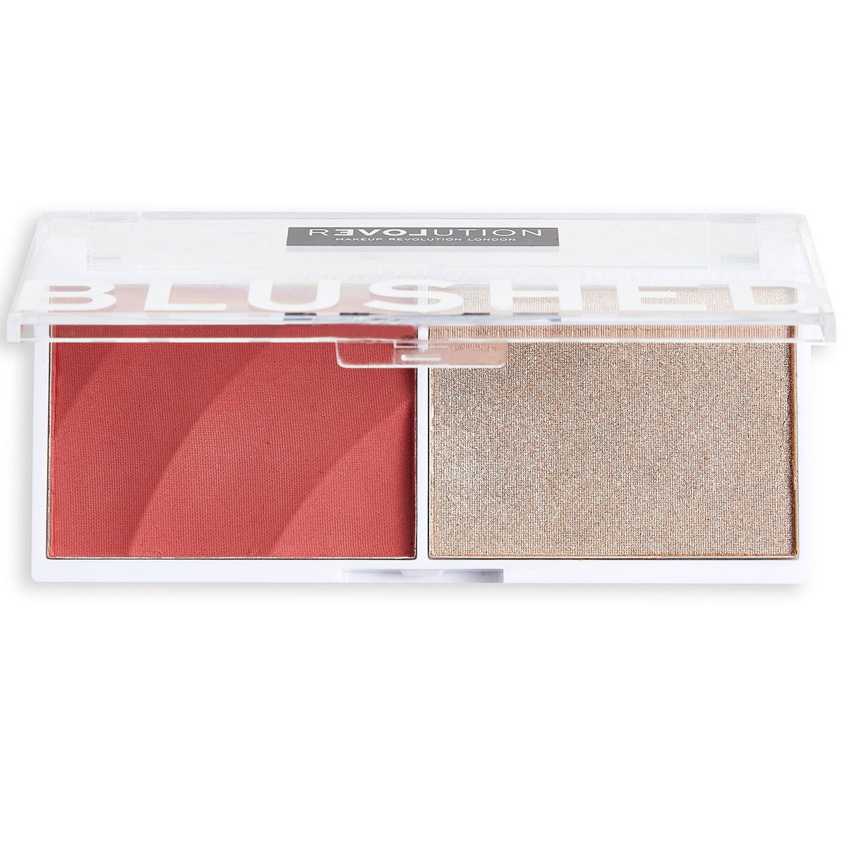 Revolution Duo Blush and Highlighter Blushed Cute image number 0