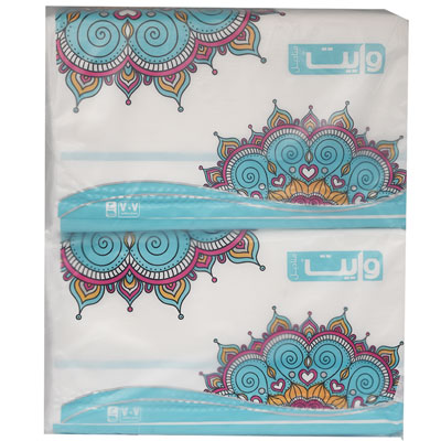 White Tissues 3Ply 2X707 pieces (Offer Pack) image number 0