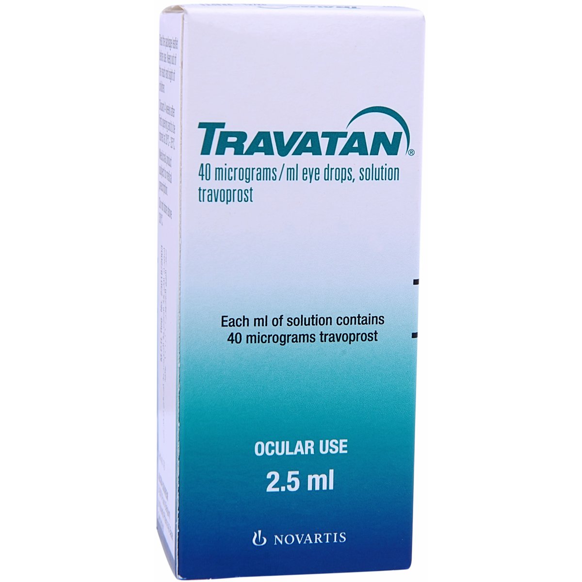 Travatan 0.004% 2.5ml Eye Drop image number 0