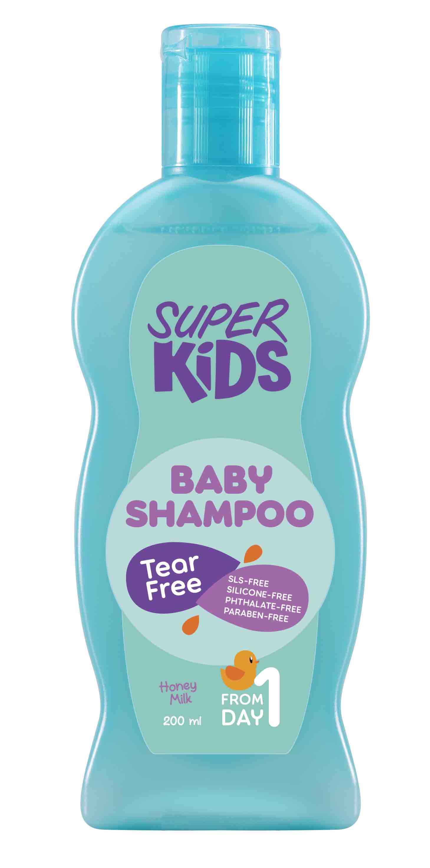 Super Kids Baby Shampoo Tear Free 200ml image number 0