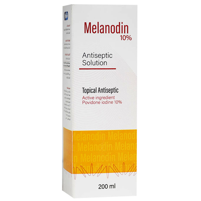 Melanodin 10% Antisepic Solution 200ml image number 0
