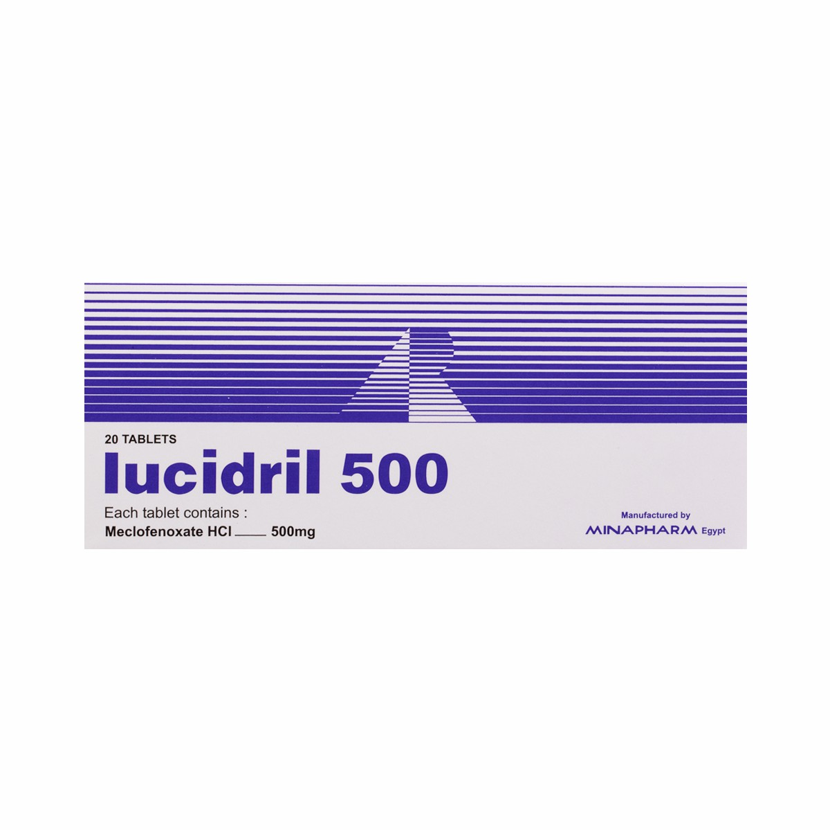 Lucidril 500mg 20 Tablets image number 0