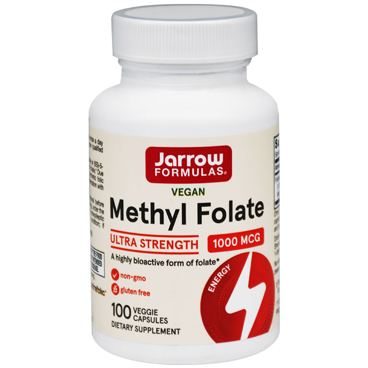 Jarrow Formulas Methyl Folate 1000&micro; 100/Capsules image number 0