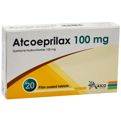 Atcoeprilax 100mg 20 Film Coated Tablet image number 0