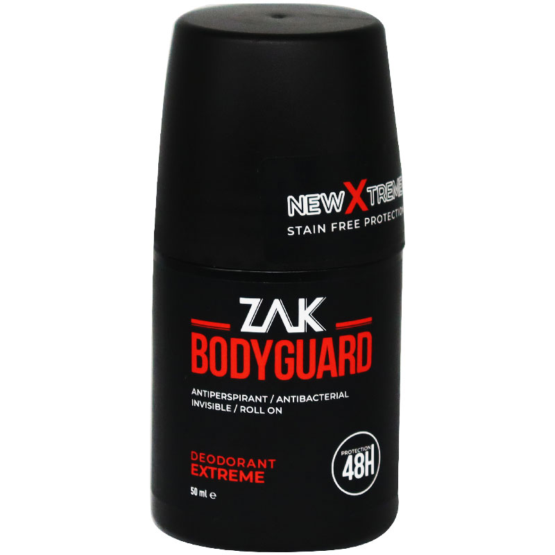 Zak Bodyguard Extreme Deodorant Roll On for Men 50ml image number 0