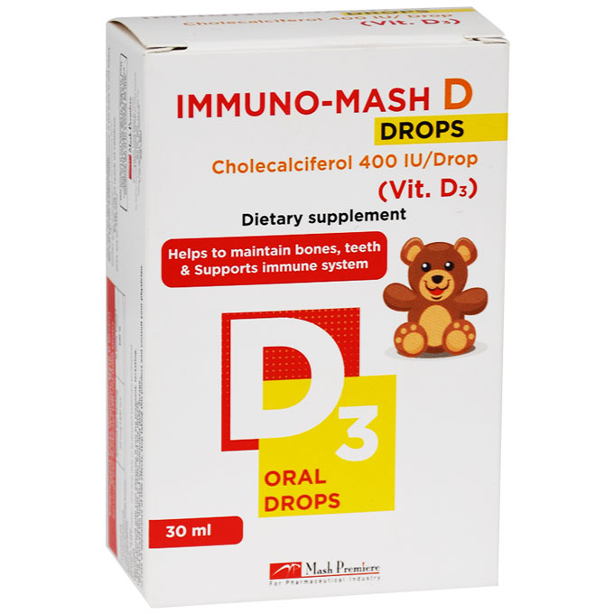 Immuno-Mash D 400 IU Oral Drop 30ml image number 0