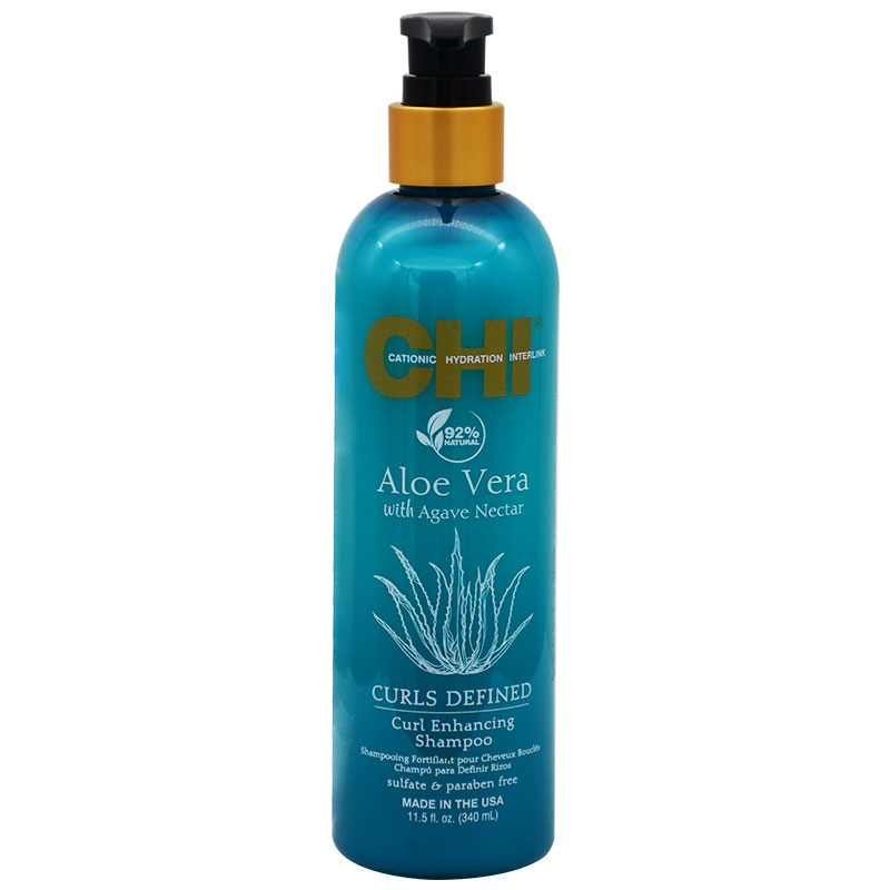 Chi Aloe Vera Curls Defined Enhancing Shampoo 340ml image number 0