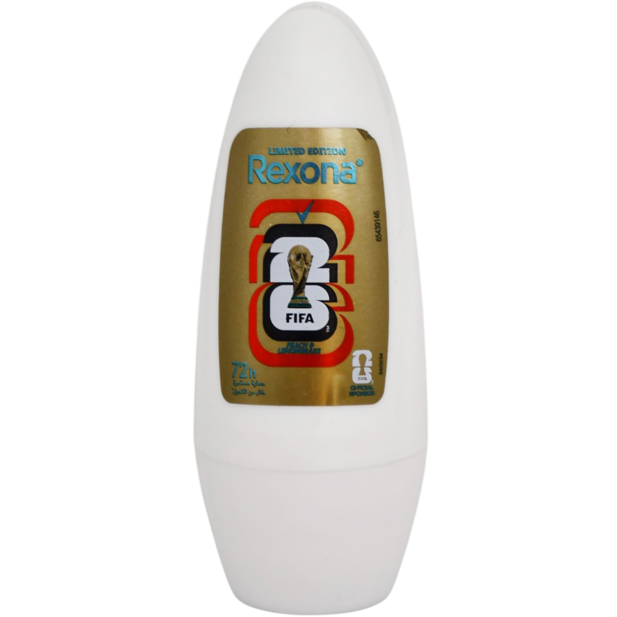 Rexona Fifa Peach and Lime 72 Hour Deodorant Roll On for Women 50ml image number 0