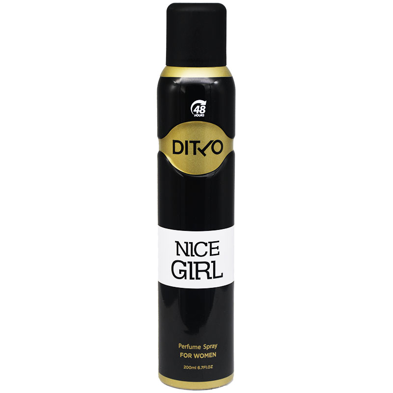 Ditto Nice Girl Perfume Spray For women 200ml image number 0