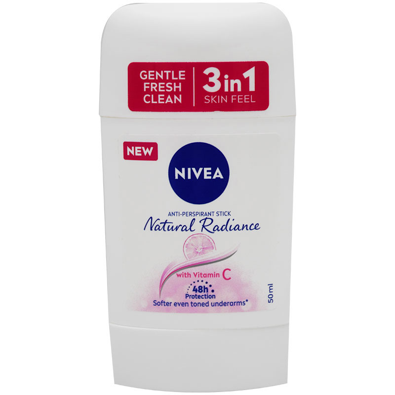 Nivea Natural Radiance Deoderant Stick For Women 50ml image number 0