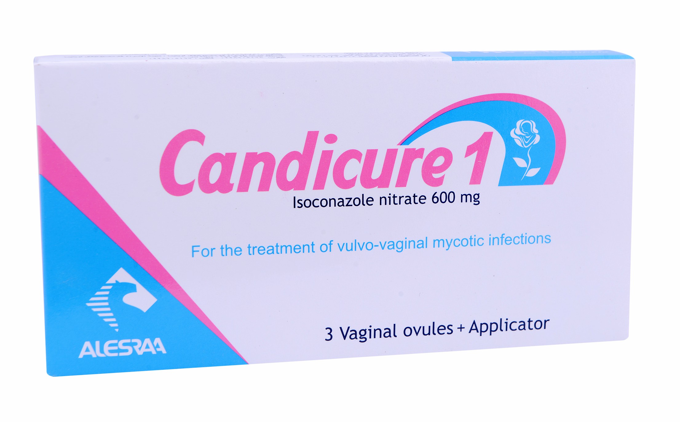 Candicure1 (600mg) 3Vaginal Suppository image number 0