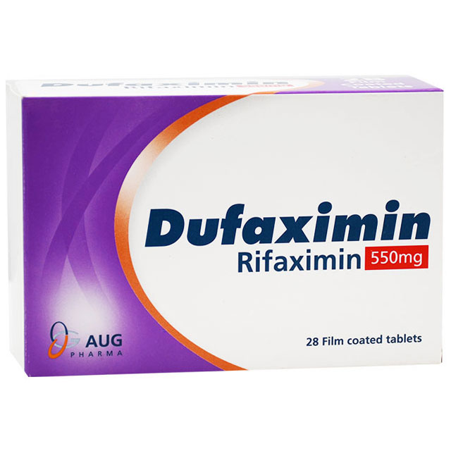 Dufaximin 550mg 28 Film Coated Tablet image number 0