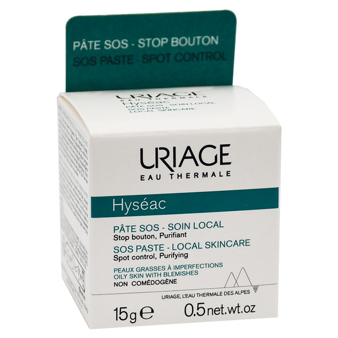 Uriage Hyseac Local Skin Care Spot Control & Purifying SOS Paste 15gm image number 0