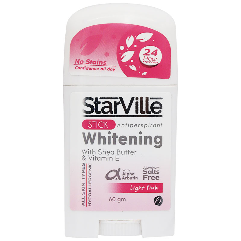 Starville Whitening Light Pink Deodorant Stick 60gm image number 0