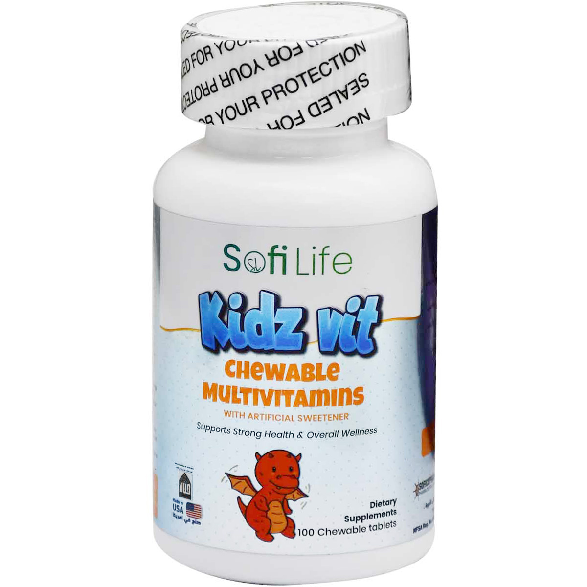 Sofi Life Kidz Vit Multivitamin 100 Chewable Tablets image number 0
