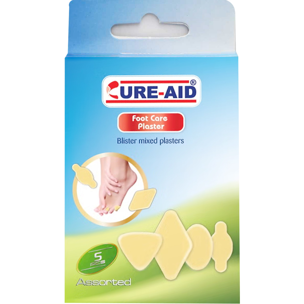 Cure Aid Foot Care Plaster 5 Pieces image number 0