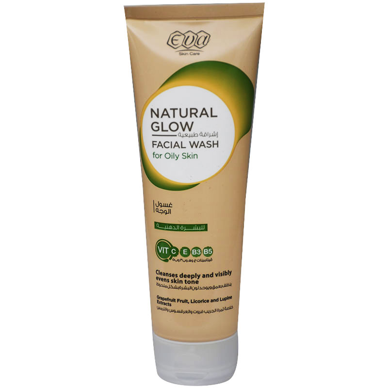 Eva Sun Care Natural Glow Facial Wash Oily Skin 100ml image number 0