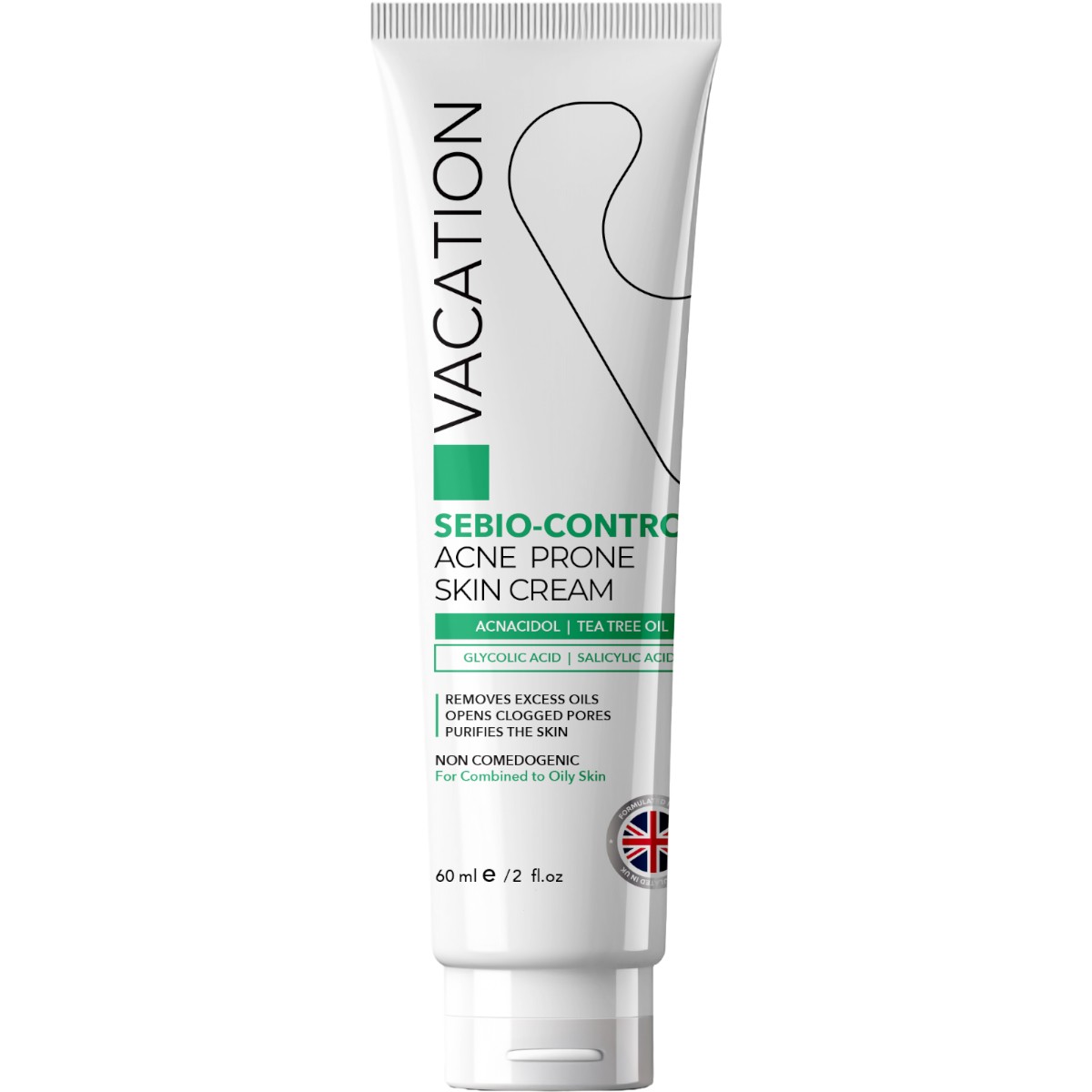 Vacation Facial Clear Cream For Acne Prone Skin 60ml image number 0