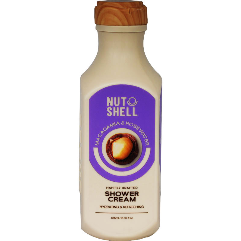 Nut Shell Macadamia and Rosewater Shower Cream 485ml image number 0
