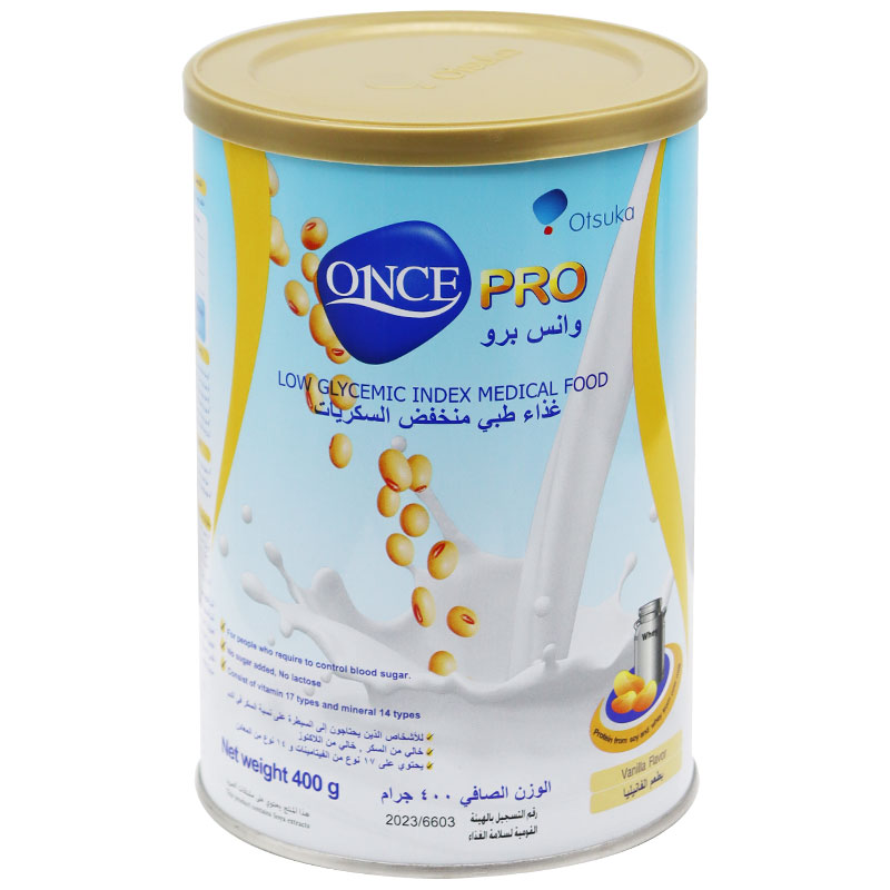 Once Pro Vanilla Flavor 400 gm image number 0