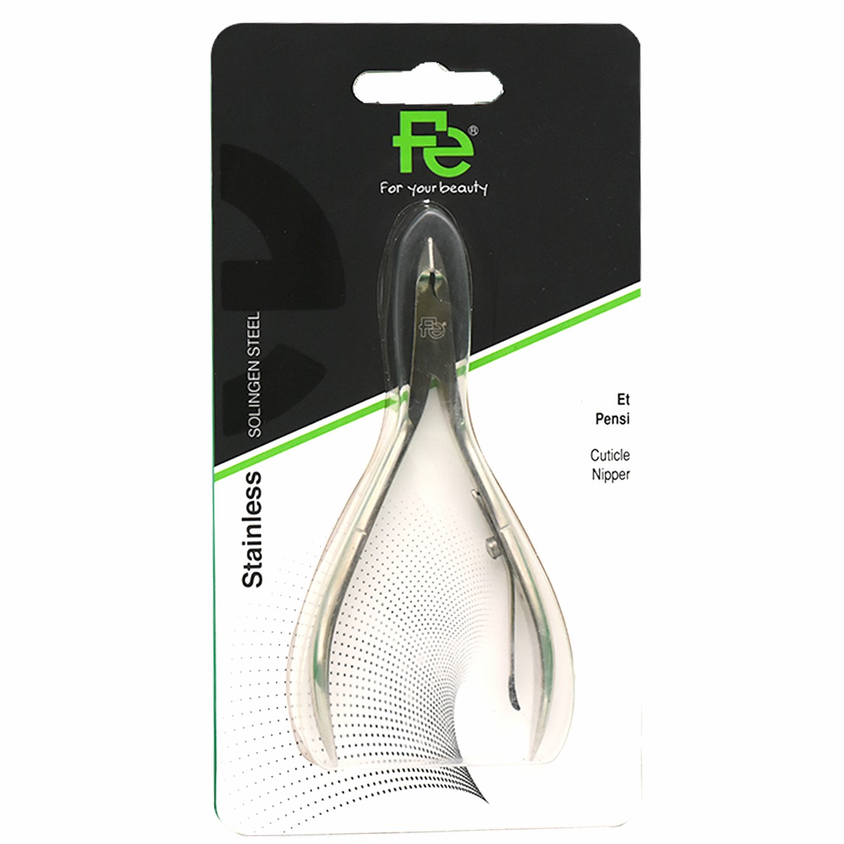 Fe Stainless Steel Cuticle Nipper Re/021 image number 0