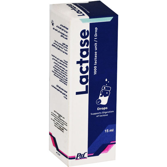 Lactase 1000IU 15ml Oral Drops image number 0