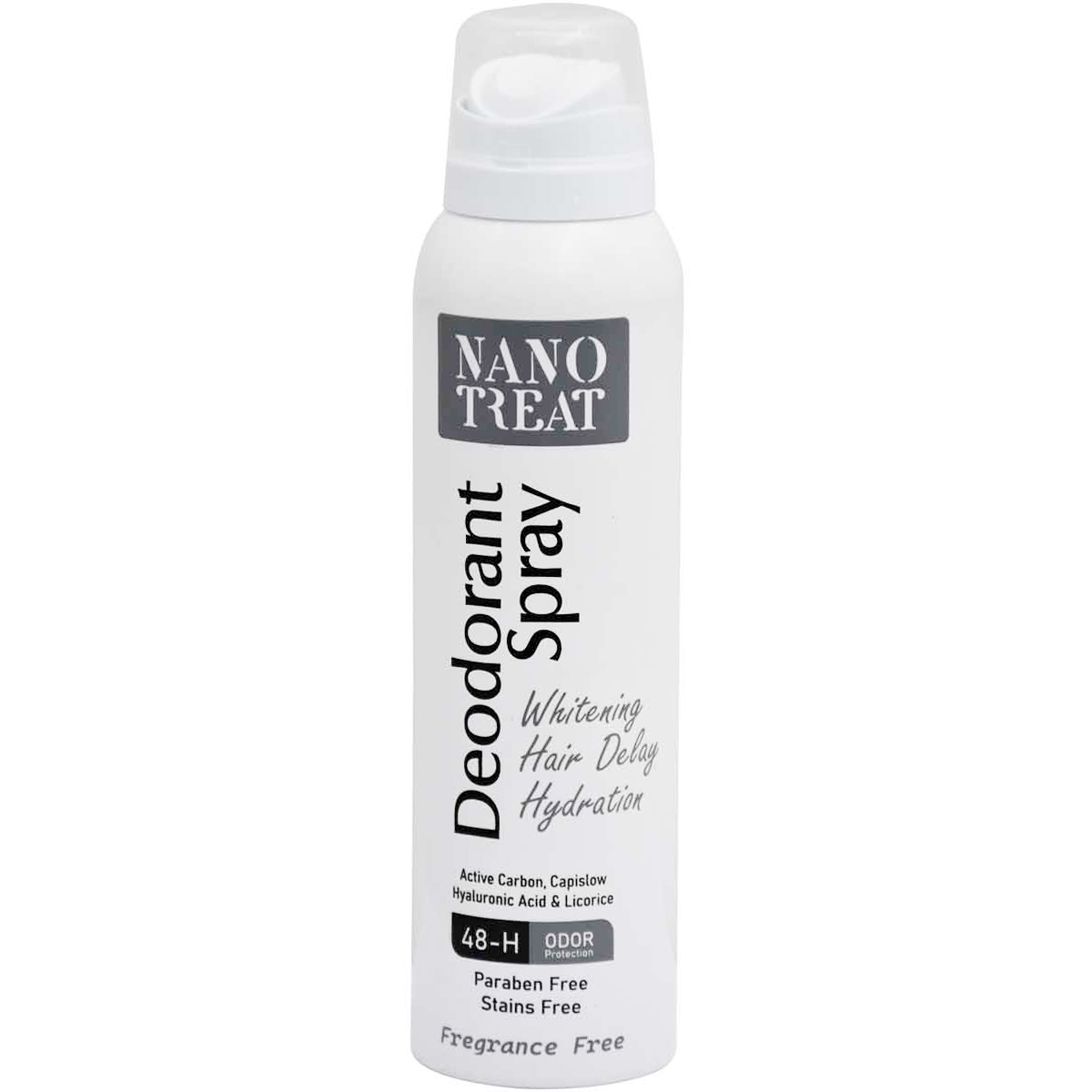 Nanotreat Fragrance Free Deodorant Spray for Women 150ml image number 0