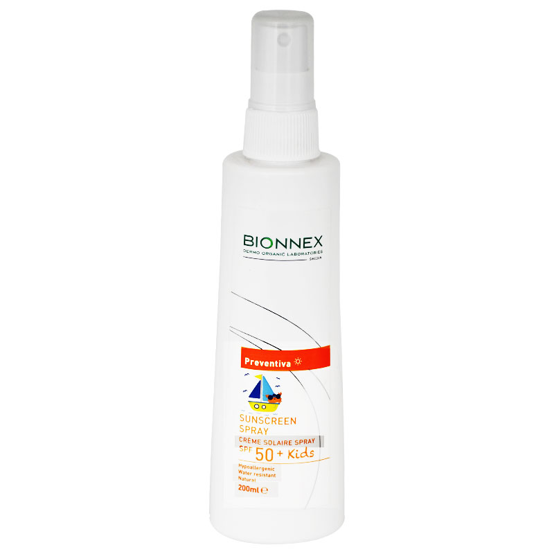 Bionnex Preventiva Sun Screen Spf50+ Kids Spray 200ml image number 0