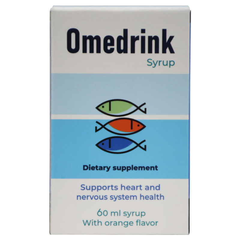 Omedrink Orange Flavor Syrup 60ml image number 0