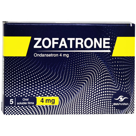 Zofatrone 4mg 5 Oral Soluble Films image number 0