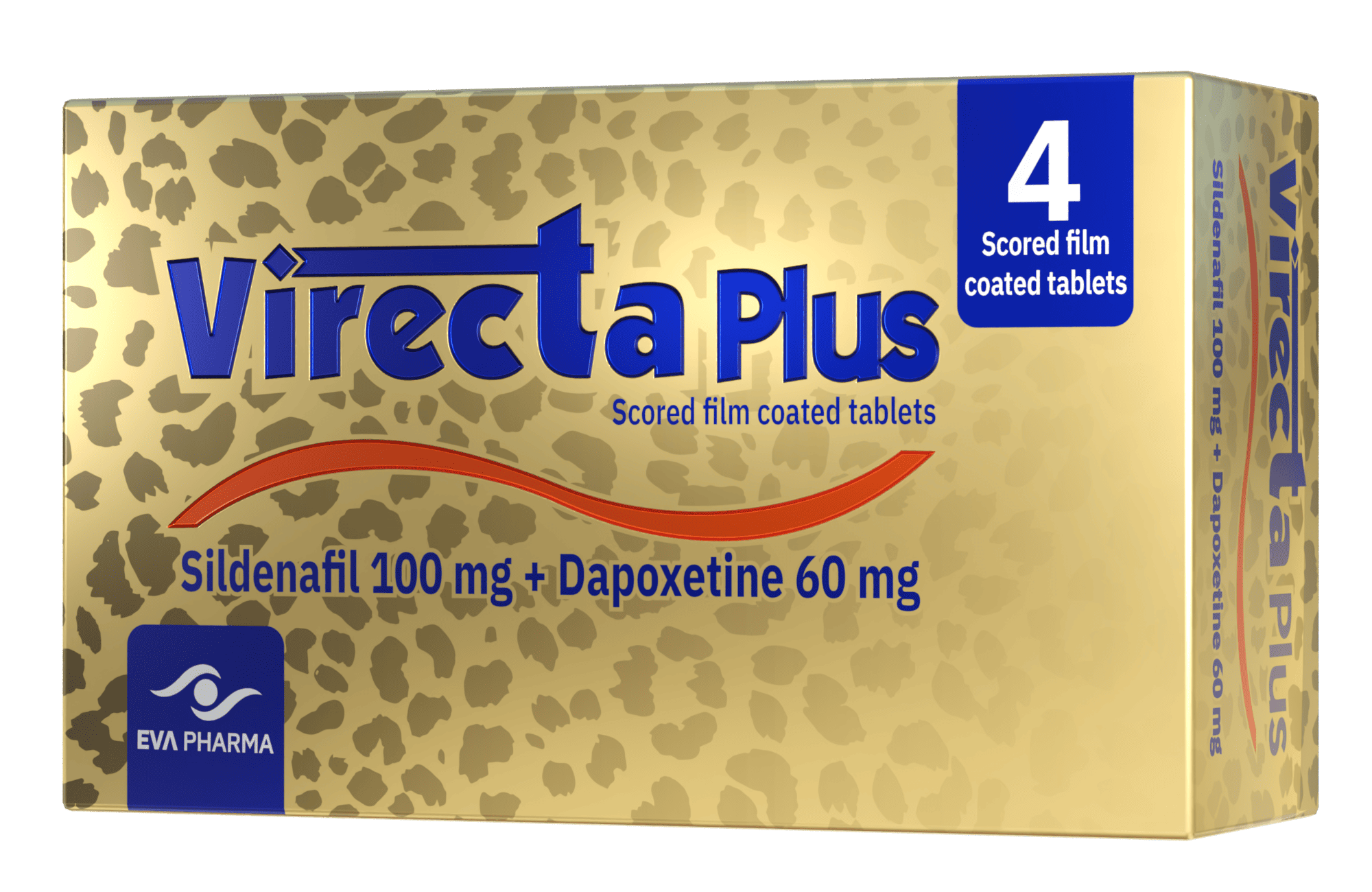Virecta Plus 100/60 mg 4 Tablets image number 0