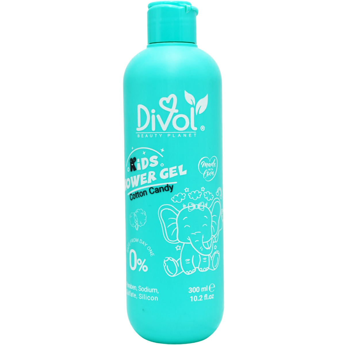 Divol Kids Shower Gel Cotton Candy 300ml image number 0