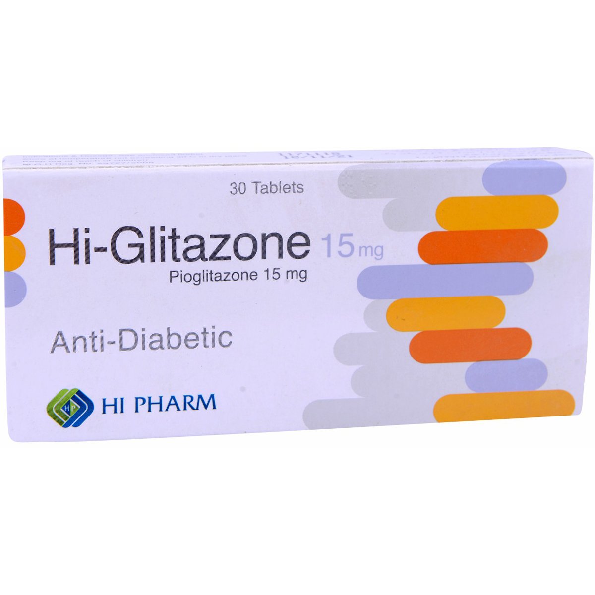 Hi Glitazone 15mg 30Scored Tab image number 0