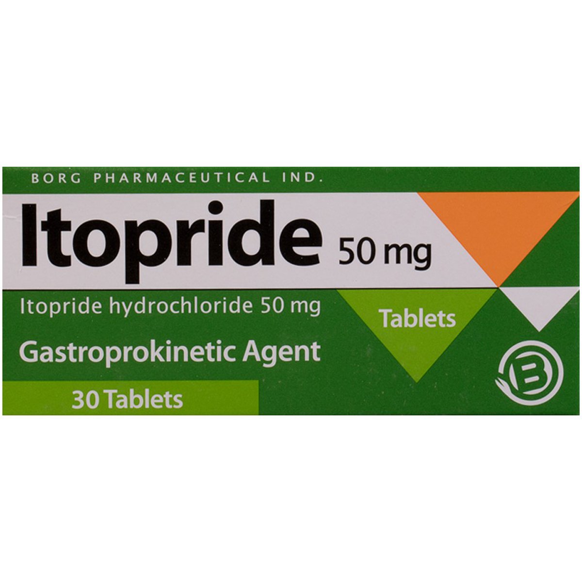 Itopride 50mg 30 Tablets image number 0