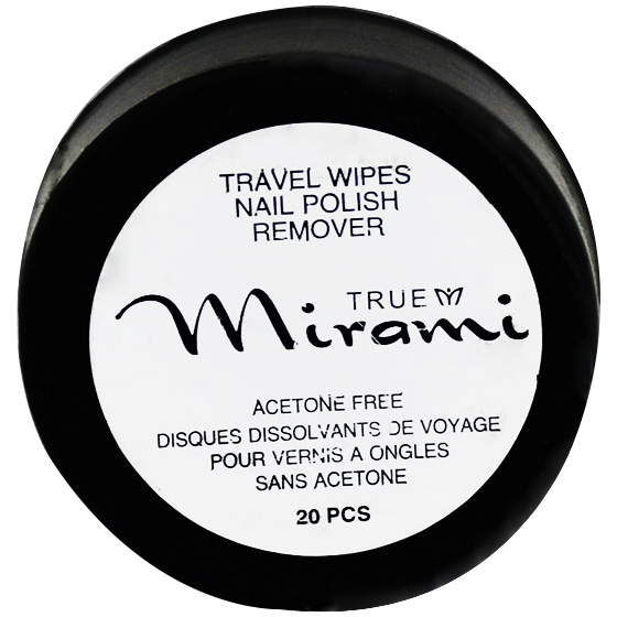 Mirami Wipes Nail Polish Remover 20 Pieces image number 0