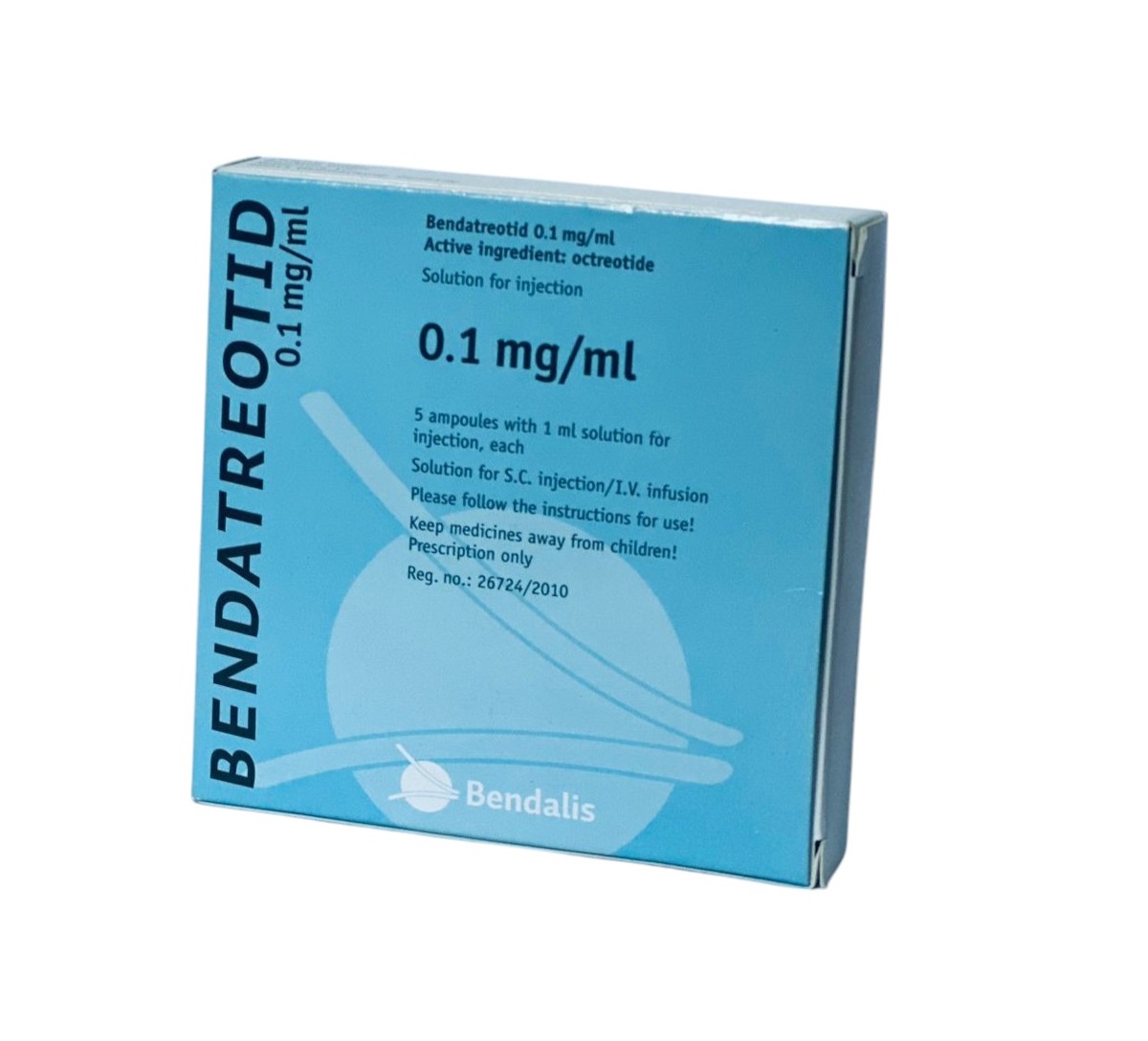 Bendatreotid 0.1mg/ml 5 Ampoules (Refrigerated) image number 0
