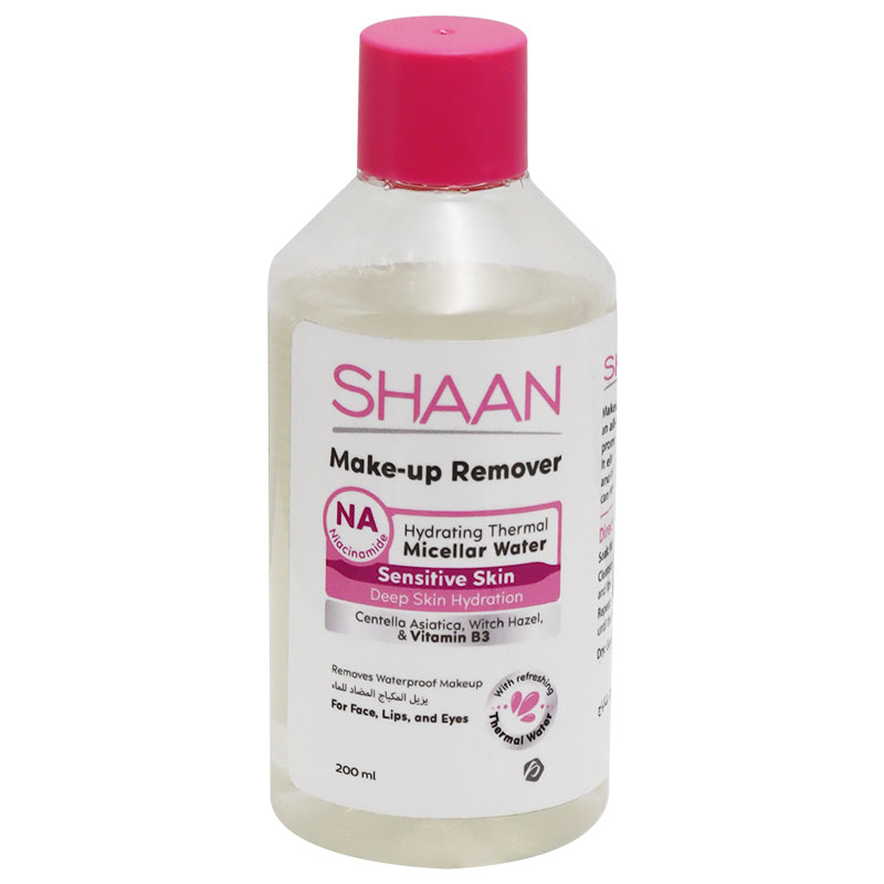 Shaan Makeup Remover Micellar Water for Sensitive Skin 200ml image number 0