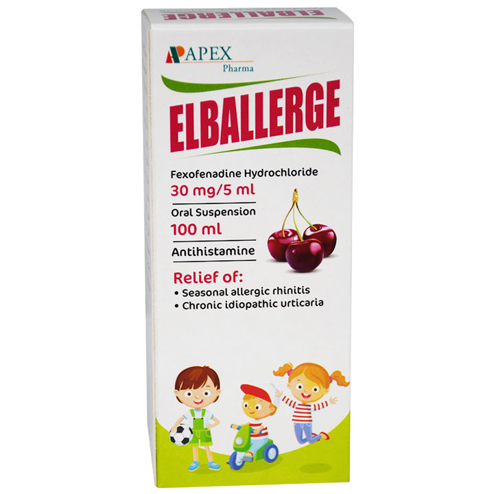 Elballerge 30mg/5ml Oral Suspension 100ml image number 0