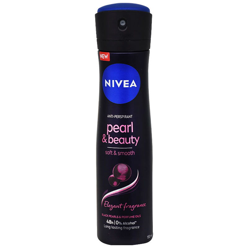 Nivea Pearl and Beauty Elegant Fragrance Deororant Spray For Women 150ml image number 0