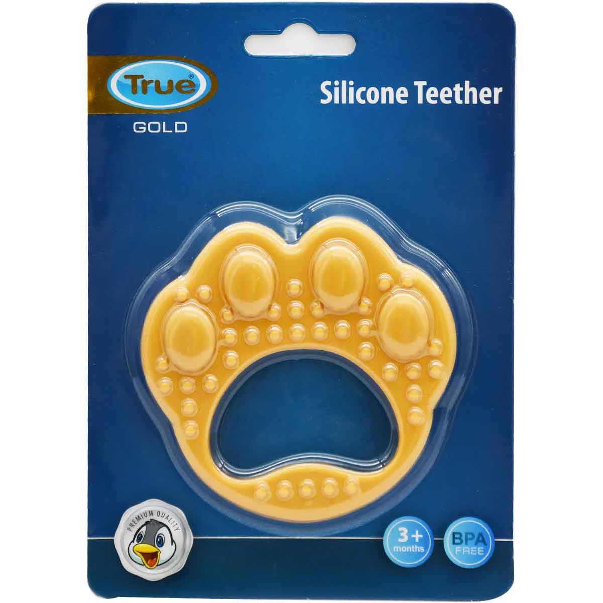 True Gold Silicone Teether (3 Month+) M /2024503 image number 0