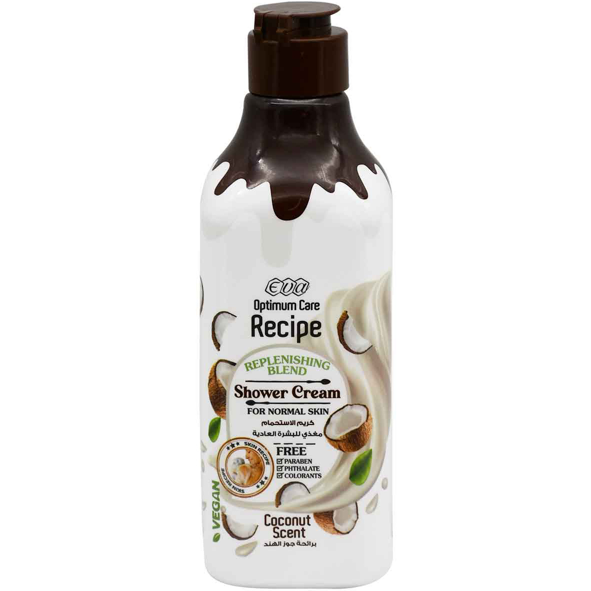 Eva Recipe Coconut Scent Shower Cream 370 ml image number 0
