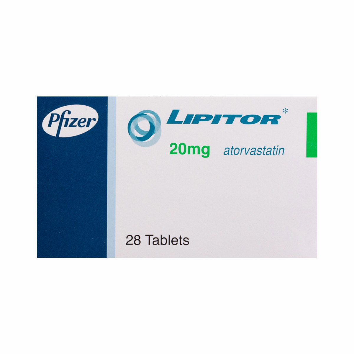 Lipitor 20mg 28 Tablets image number 0