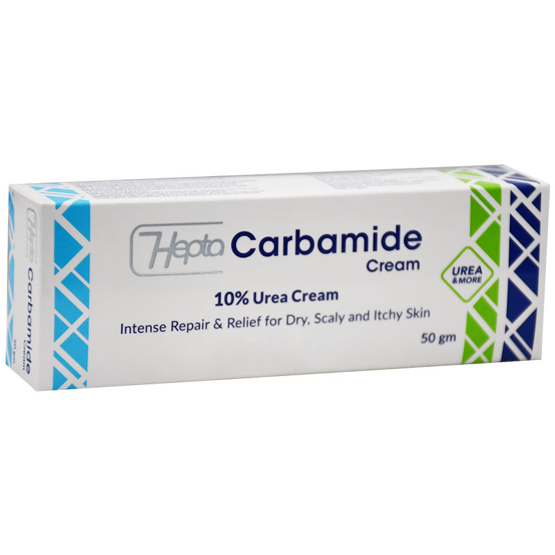 Hepta Carbamide 10% Cream 50gm image number 0