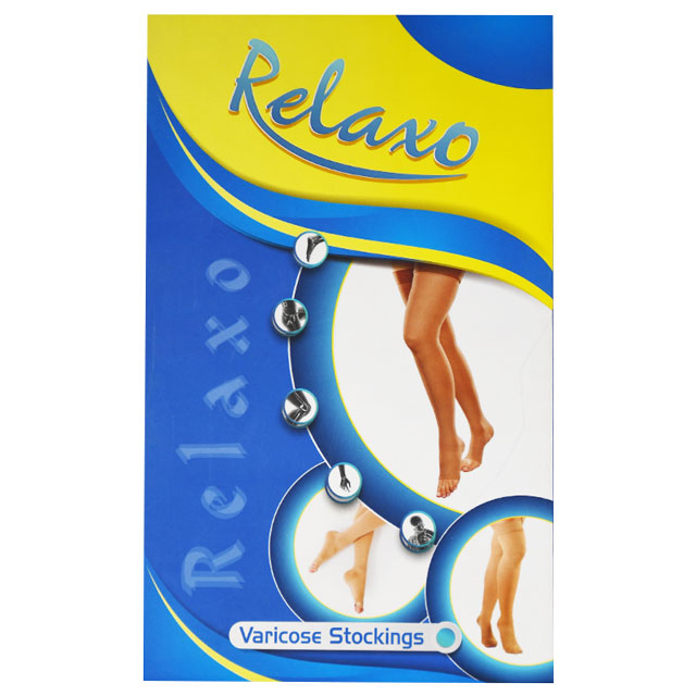 Relaxo Varicose Stocking Short (Under Knee) (Large)/100 image number 0
