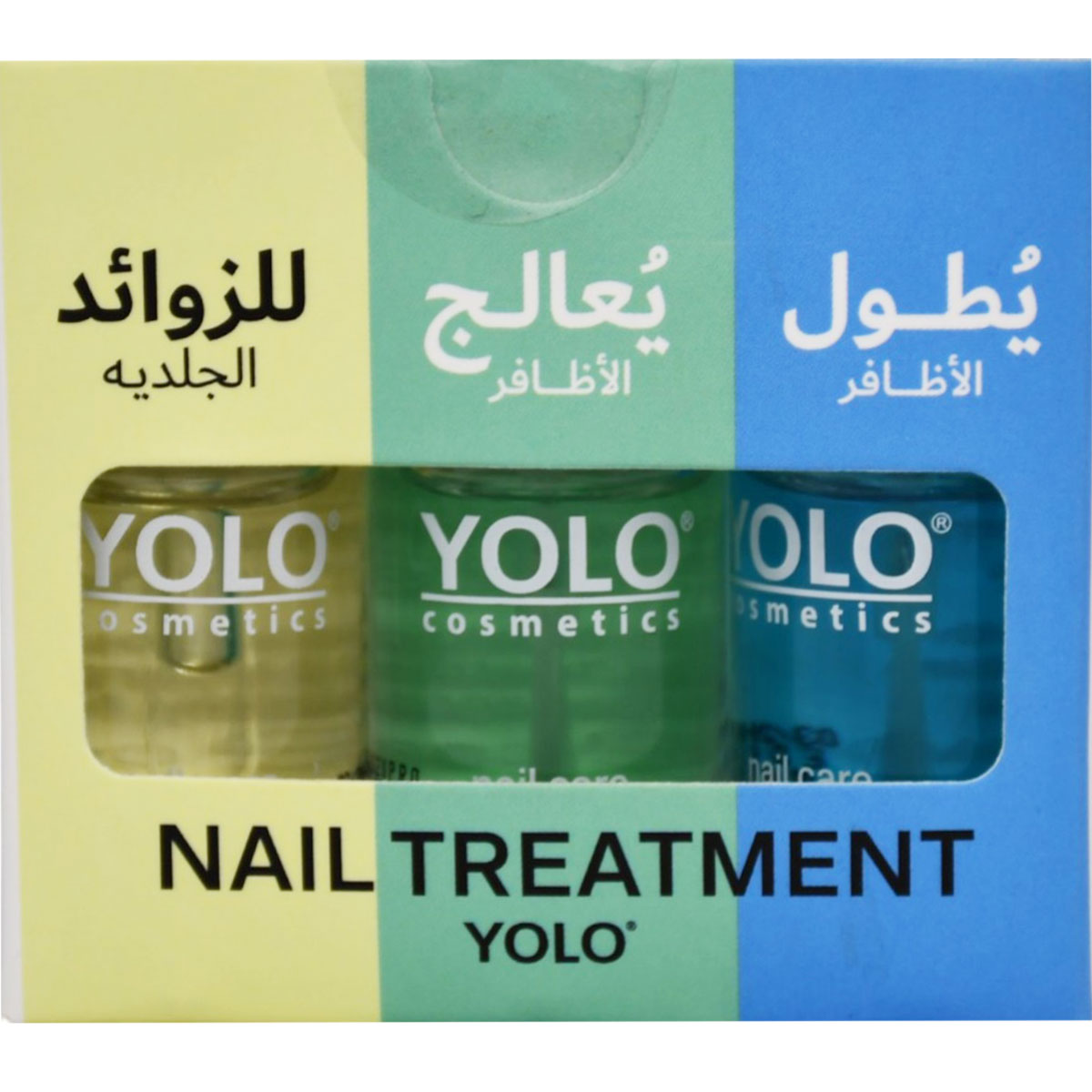 Yolo Nail Care Treatment Kit 10ml x 3 Pieces (Offer Pack) image number 0